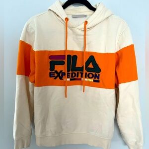 Fila‎ Expedition Hoodie Size Small Vintage Retro